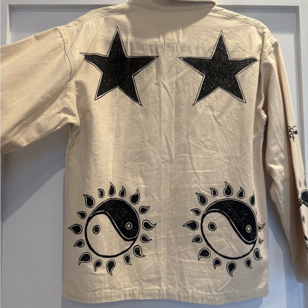 Hand Painted Jacket - Picture 2 of 8
